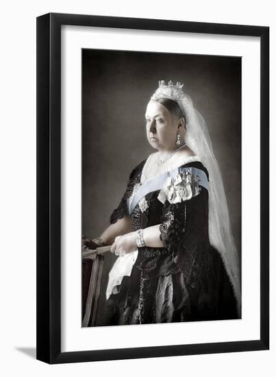 Queen Victoria of the United Kingdom, C1890-null-Framed Giclee Print