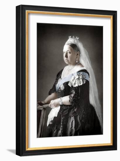 Queen Victoria of the United Kingdom, C1890-null-Framed Giclee Print