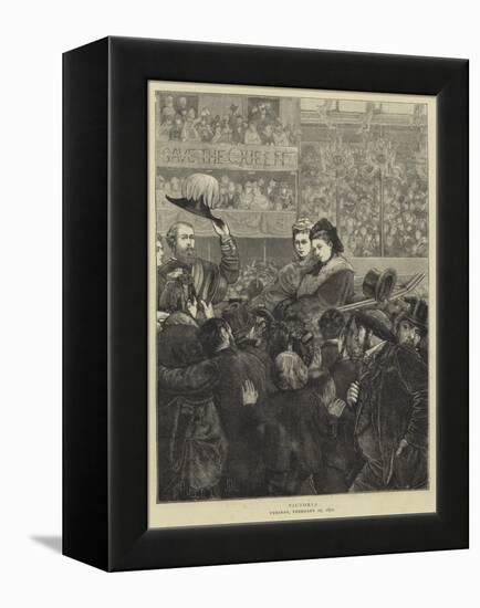 Queen Victoria on Her Way to St Paul's-Sir James Dromgole Linton-Framed Premier Image Canvas