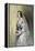 Queen Victoria on Her Wedding Day-null-Framed Premier Image Canvas