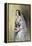 Queen Victoria on Her Wedding Day-null-Framed Premier Image Canvas