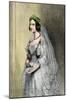 Queen Victoria on Her Wedding Day-null-Mounted Giclee Print