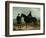 Queen Victoria on Horseback with John Brown (Oil on Canvas)-Charles Burton Barber-Framed Giclee Print