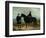 Queen Victoria on Horseback with John Brown (Oil on Canvas)-Charles Burton Barber-Framed Giclee Print