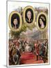 Queen Victoria Opening the Great Exhibition, Crystal Palace, London, May 1851-null-Mounted Giclee Print