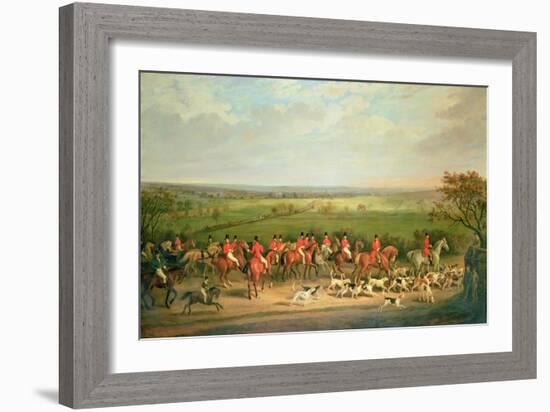 Queen Victoria Riding with the Quorn-Sir Francis Grant-Framed Giclee Print