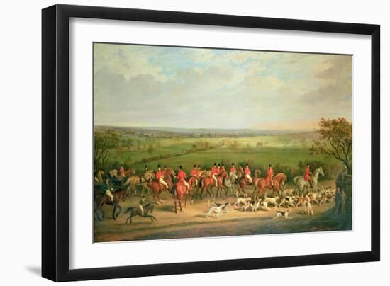 Queen Victoria Riding with the Quorn-Sir Francis Grant-Framed Giclee Print