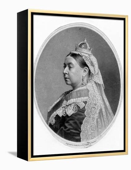 Queen Victoria-null-Framed Premier Image Canvas