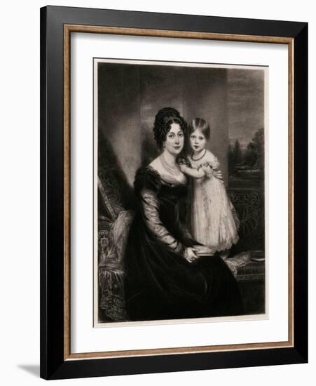 Queen Victoria-William Beechey-Framed Art Print