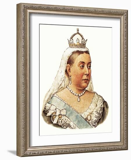 Queen Victoria-English-Framed Giclee Print