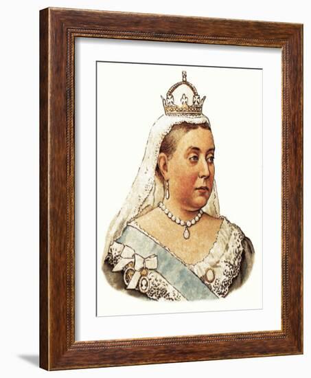 Queen Victoria-English-Framed Giclee Print