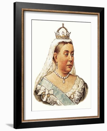 Queen Victoria-English-Framed Giclee Print