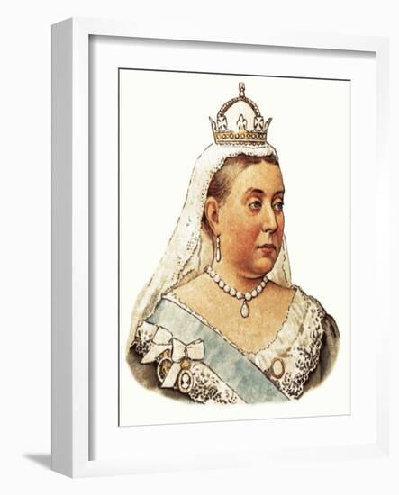 Queen Victoria-English-Framed Giclee Print