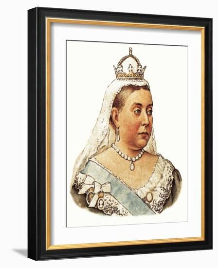 Queen Victoria-English-Framed Giclee Print