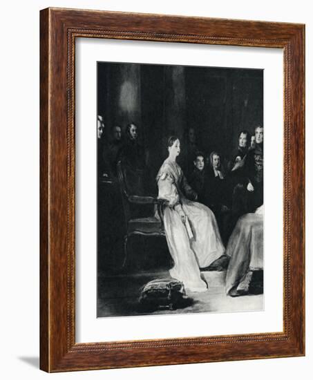 Queen Victoria-David Wilkie-Framed Giclee Print