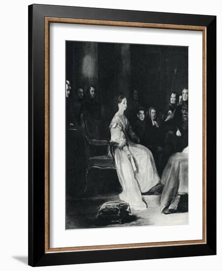 Queen Victoria-David Wilkie-Framed Giclee Print