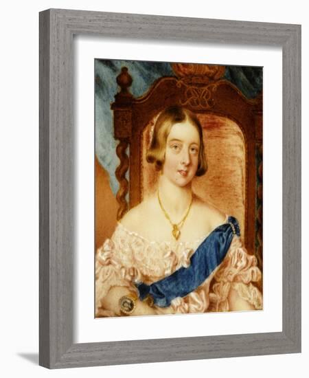 Queen Victoria-Lady Burrard-Framed Giclee Print