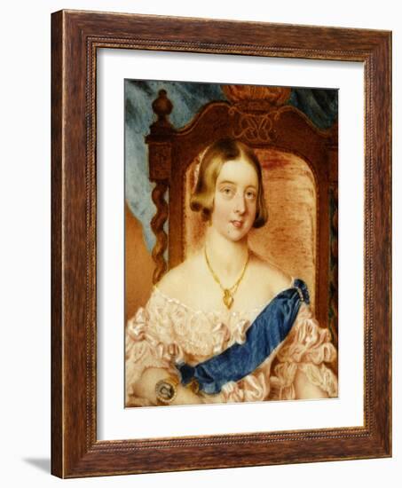 Queen Victoria-Lady Burrard-Framed Giclee Print