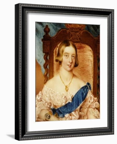 Queen Victoria-Lady Burrard-Framed Giclee Print