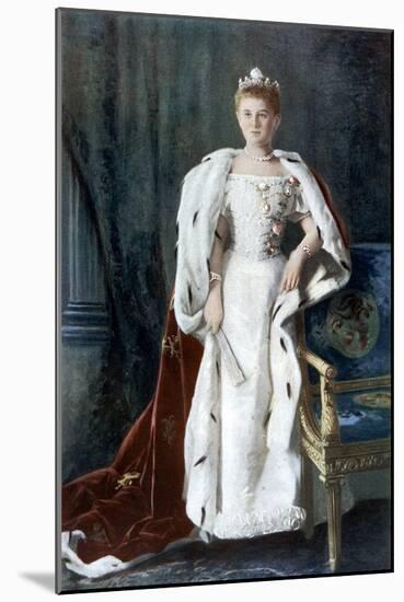 Queen Wilhelmina of the Netherlands, Early 20th Century-Kaineke-Mounted Giclee Print
