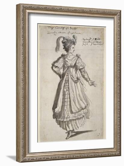 Queen Zenobia, C.1609-Inigo Jones-Framed Giclee Print