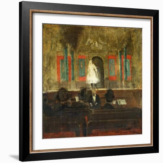 Queenie Lawrence on the Stage at Gatti's, C. 1888-Walter Richard Sickert-Framed Giclee Print