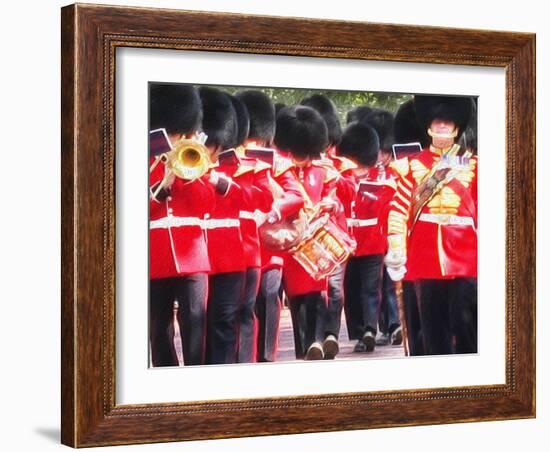 Queens Guards-Tosh-Framed Art Print