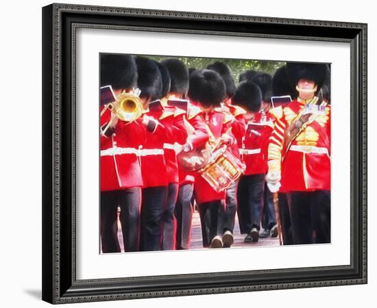 Queens Guards-Tosh-Framed Art Print