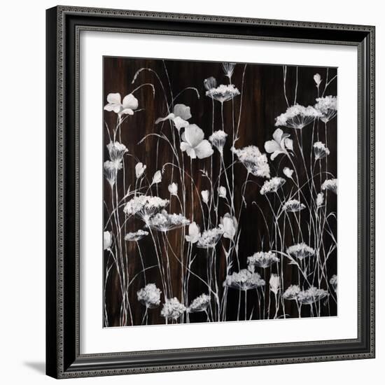 Queens Lace and Poppy-Rikki Drotar-Framed Giclee Print