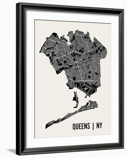 Queens-Mr City Printing-Framed Art Print