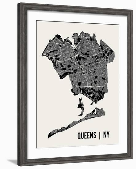 Queens-Mr City Printing-Framed Art Print