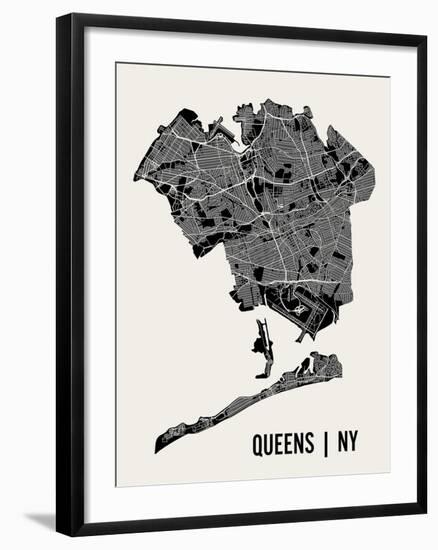 Queens-Mr City Printing-Framed Art Print