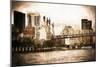 Queensboro Bridge-Philippe Hugonnard-Mounted Giclee Print