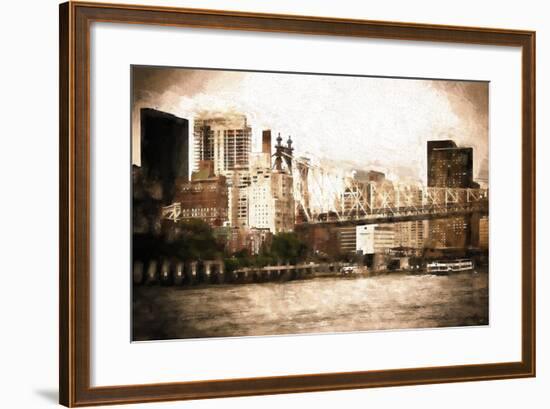 Queensboro Bridge-Philippe Hugonnard-Framed Giclee Print