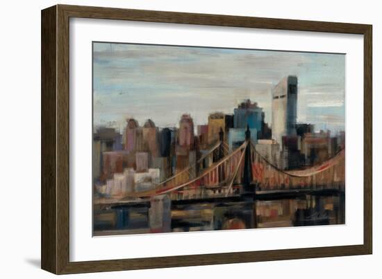 Queensboro Bridge-Silvia Vassileva-Framed Art Print