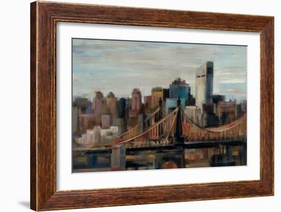 Queensboro Bridge-Silvia Vassileva-Framed Art Print