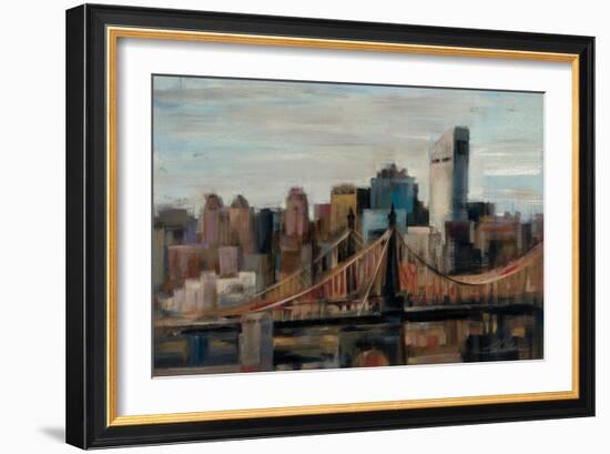 Queensboro Bridge-Silvia Vassileva-Framed Art Print