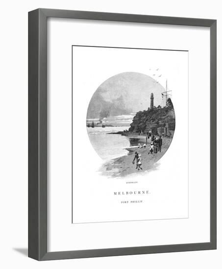 Queenscliff, Port Phillip, Victoria, Australia, 1886-Frederic B Schell-Framed Giclee Print