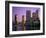 Queensland, Brisbane, View of the Business District at Dusk, Australia-Paul Harris-Framed Photographic Print