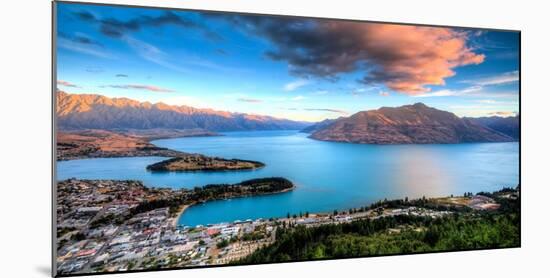 Queenstown Sunset-KevinXiong-Mounted Photographic Print