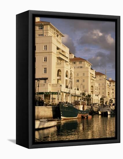 Queensway Quay, Gibraltar, Mediterranean-Michael Jenner-Framed Premier Image Canvas