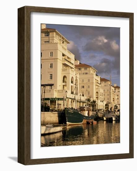Queensway Quay, Gibraltar, Mediterranean-Michael Jenner-Framed Photographic Print