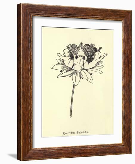 Queeriflora Babyoides-Edward Lear-Framed Giclee Print