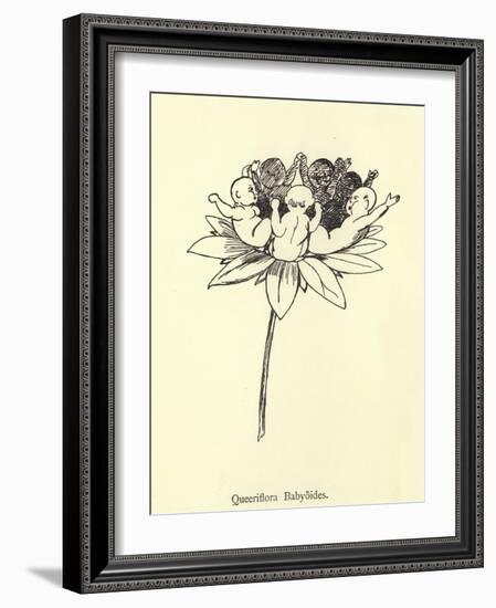 Queeriflora Babyoides-Edward Lear-Framed Giclee Print