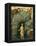 Quellnymphe von Faunen belauscht. 1911-Franz von Stuck-Framed Premier Image Canvas