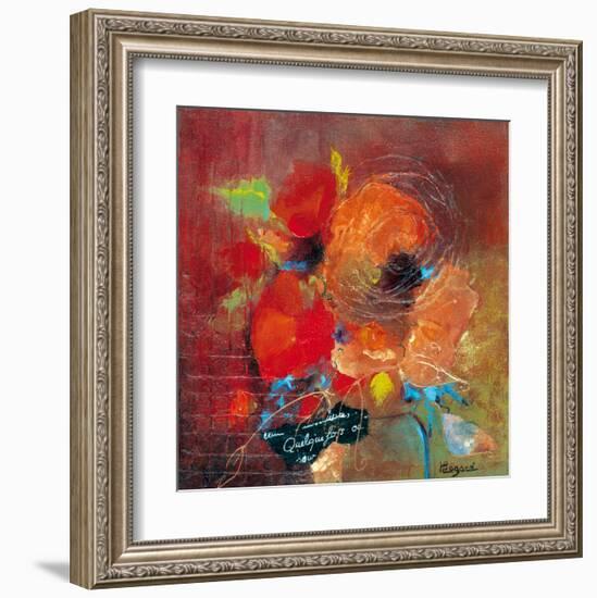 Quelque fois-Huguette Lagacé-Framed Art Print