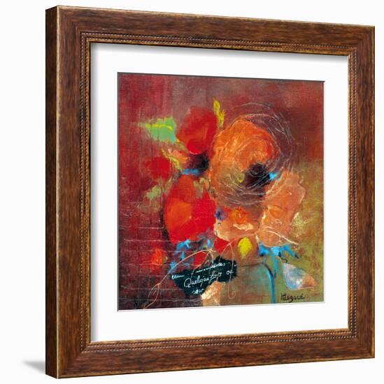 Quelque fois-Huguette Lagacé-Framed Art Print