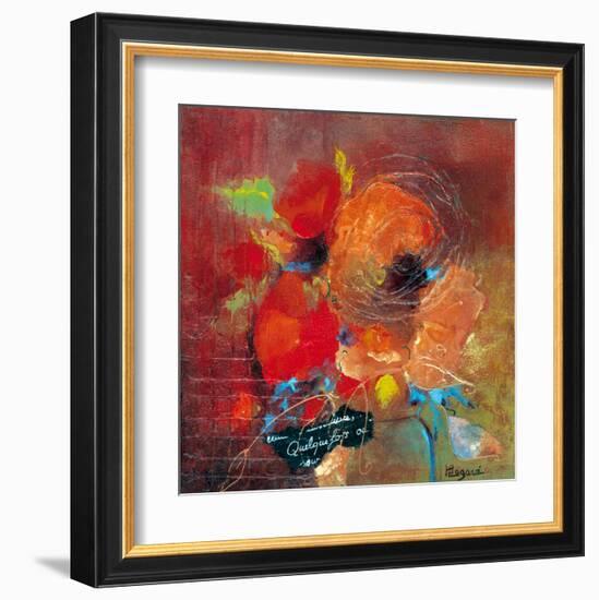 Quelque fois-Huguette Lagacé-Framed Art Print