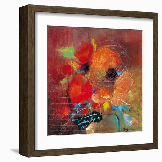 Quelque fois-Huguette Lagacé-Framed Art Print