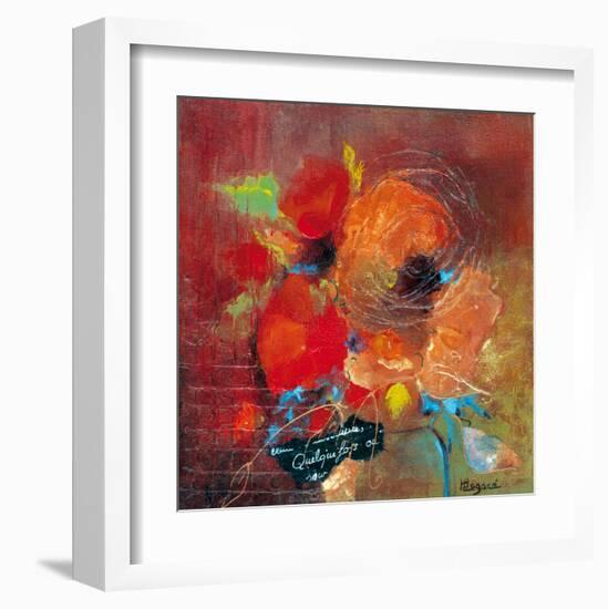 Quelque fois-Huguette Lagacé-Framed Art Print